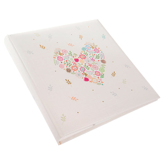Photo album flowers in the heart - 30x31 cm