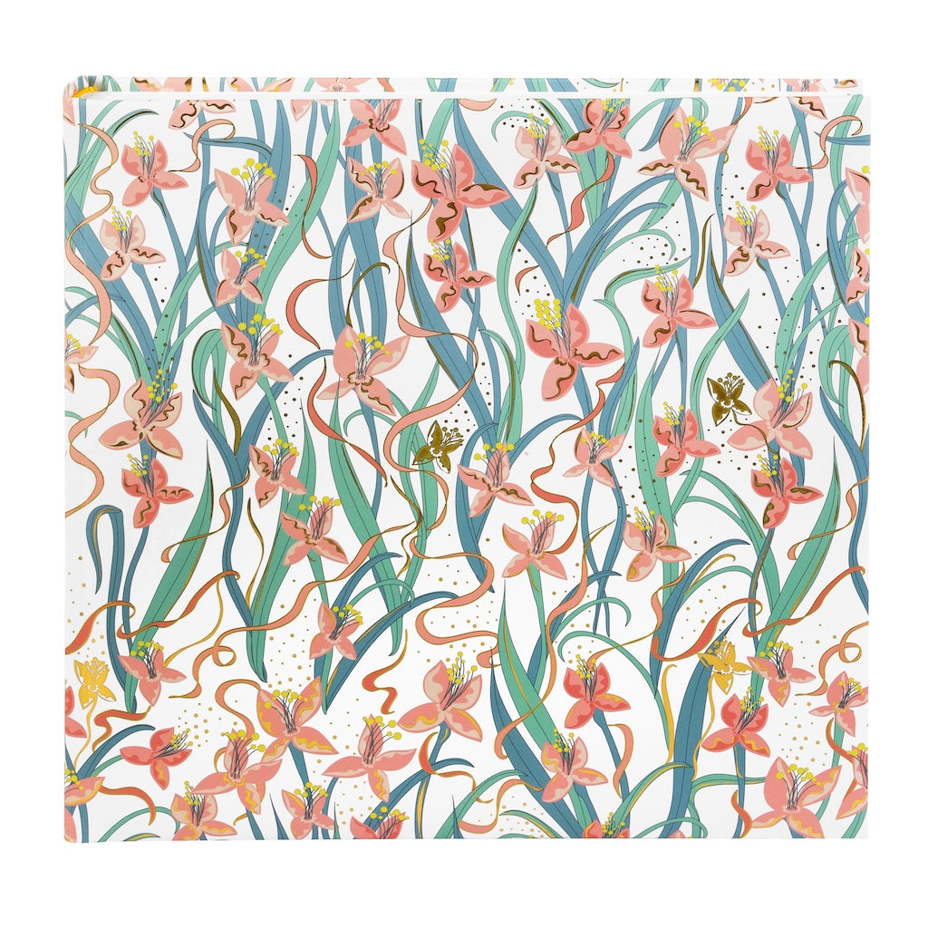 Photo album jardin chic - blanc