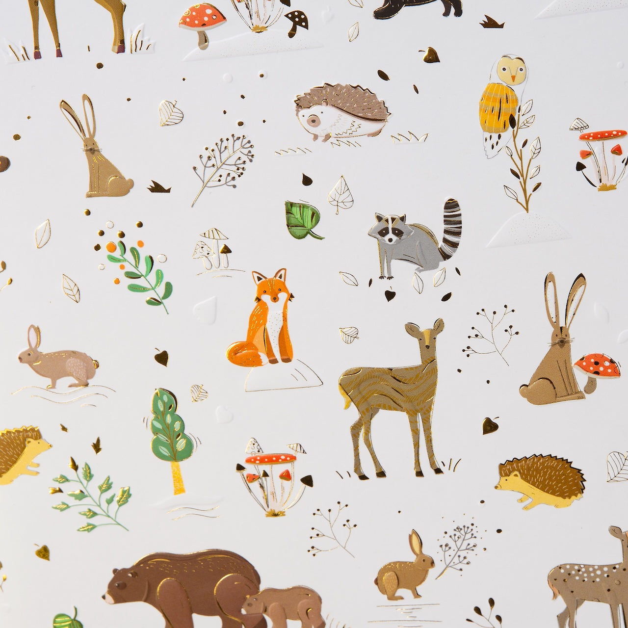 Album photo Woodland Charm - blanc - 25x25 cm