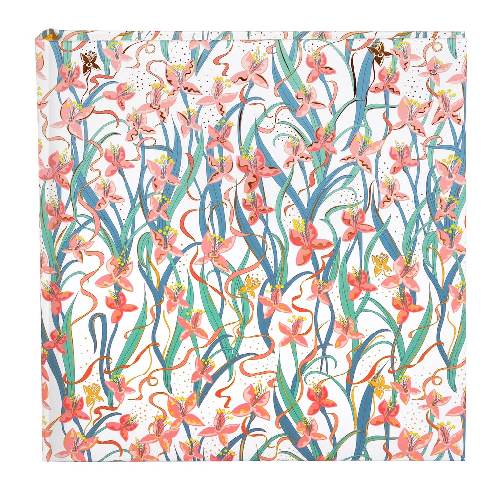 Photo album jardin chic - blanc