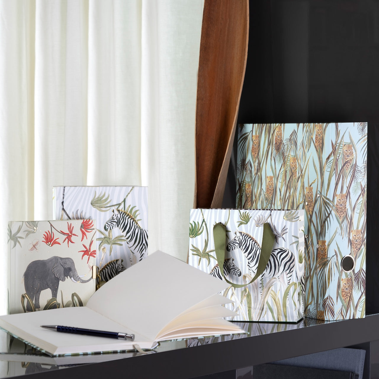 Ordner A4 Wild Life Geopard - 8cm