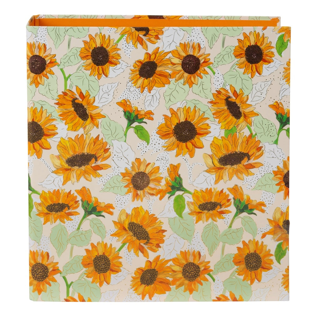 Ordner A4 - tournesol - blanc - 8cm