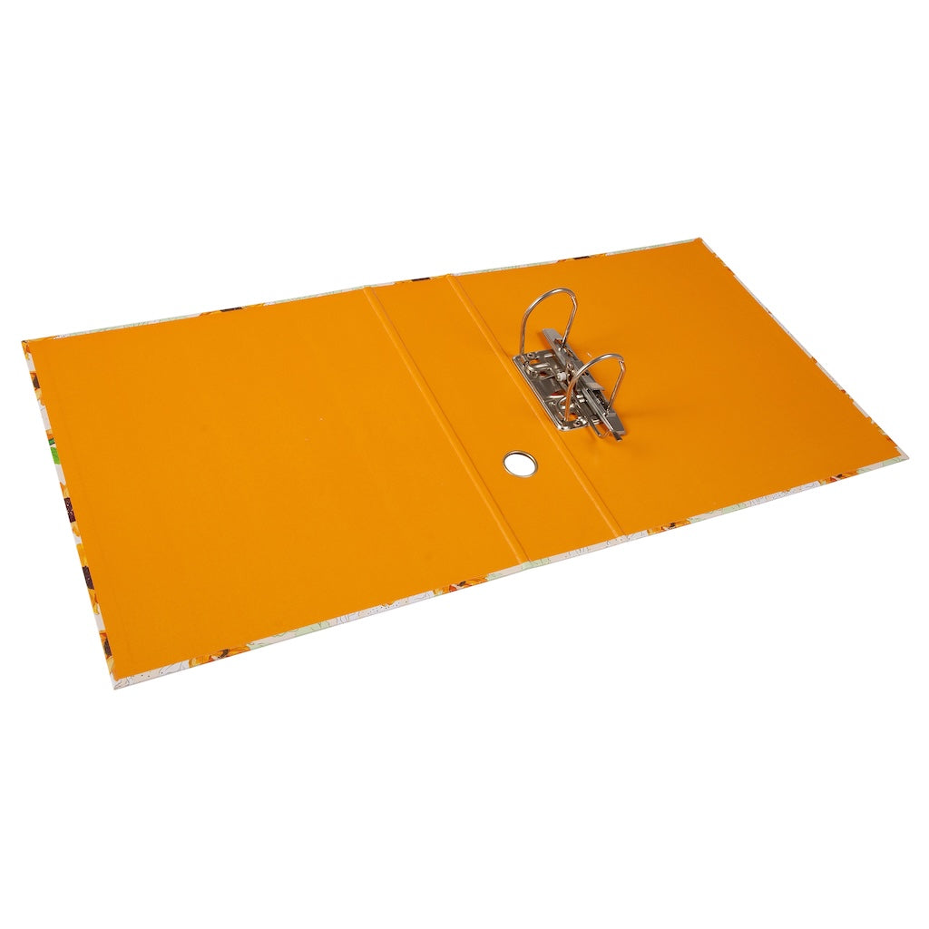 Ordner A4 - tournesol - blanc - 8cm