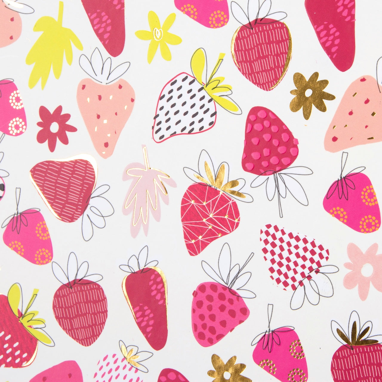 Des fraises de journal