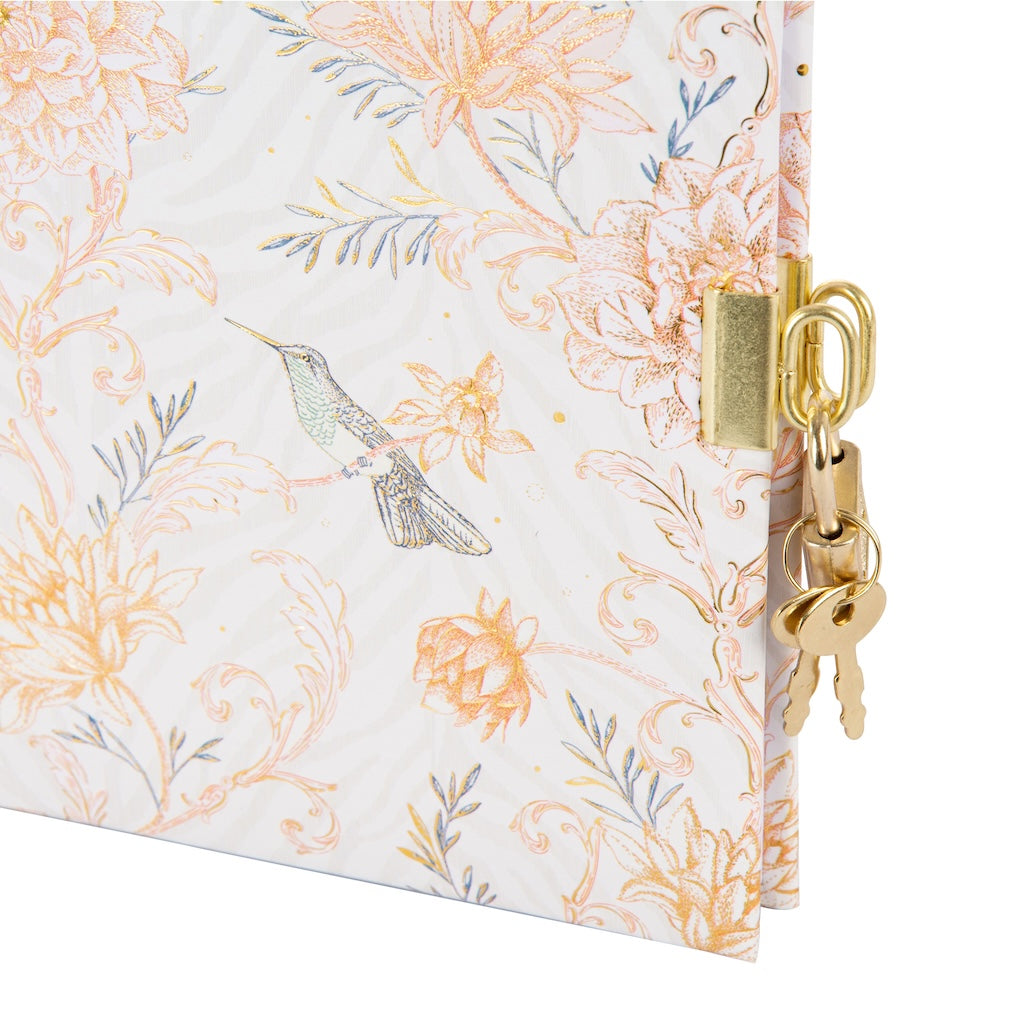 Héritage hybride du journal - rose clair