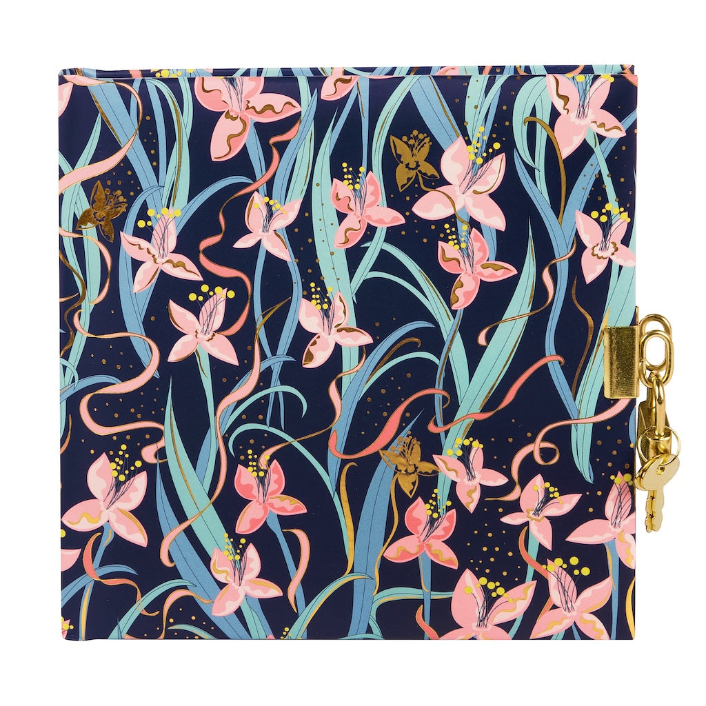 Journal Garden chic - bleu