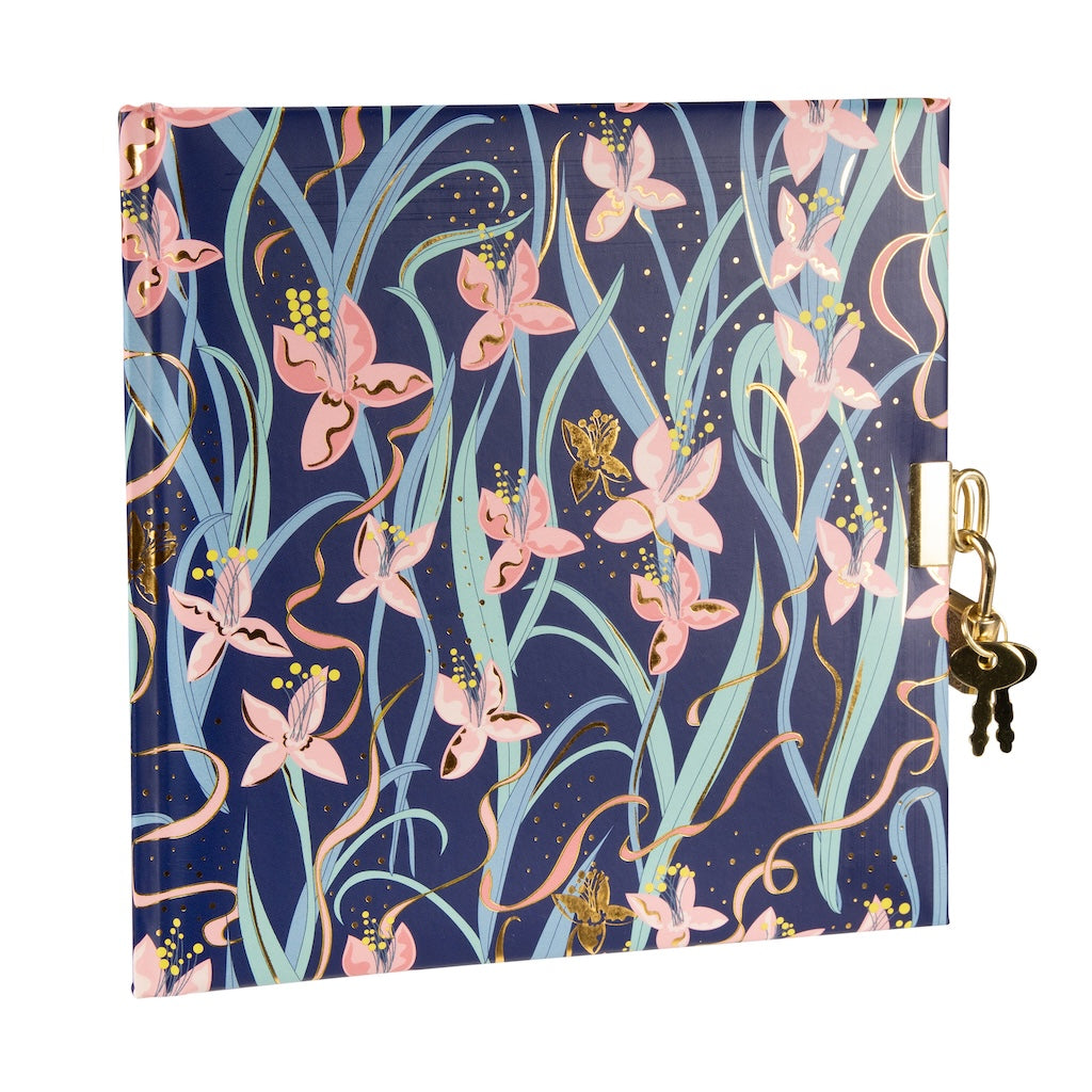 Journal Garden chic - bleu