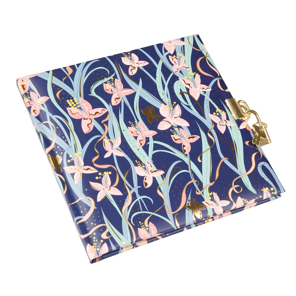 Journal Garden chic - bleu