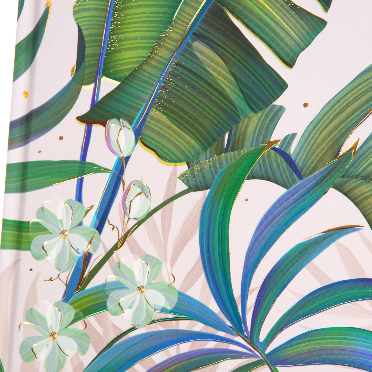 Notebook A5 Tropical - White