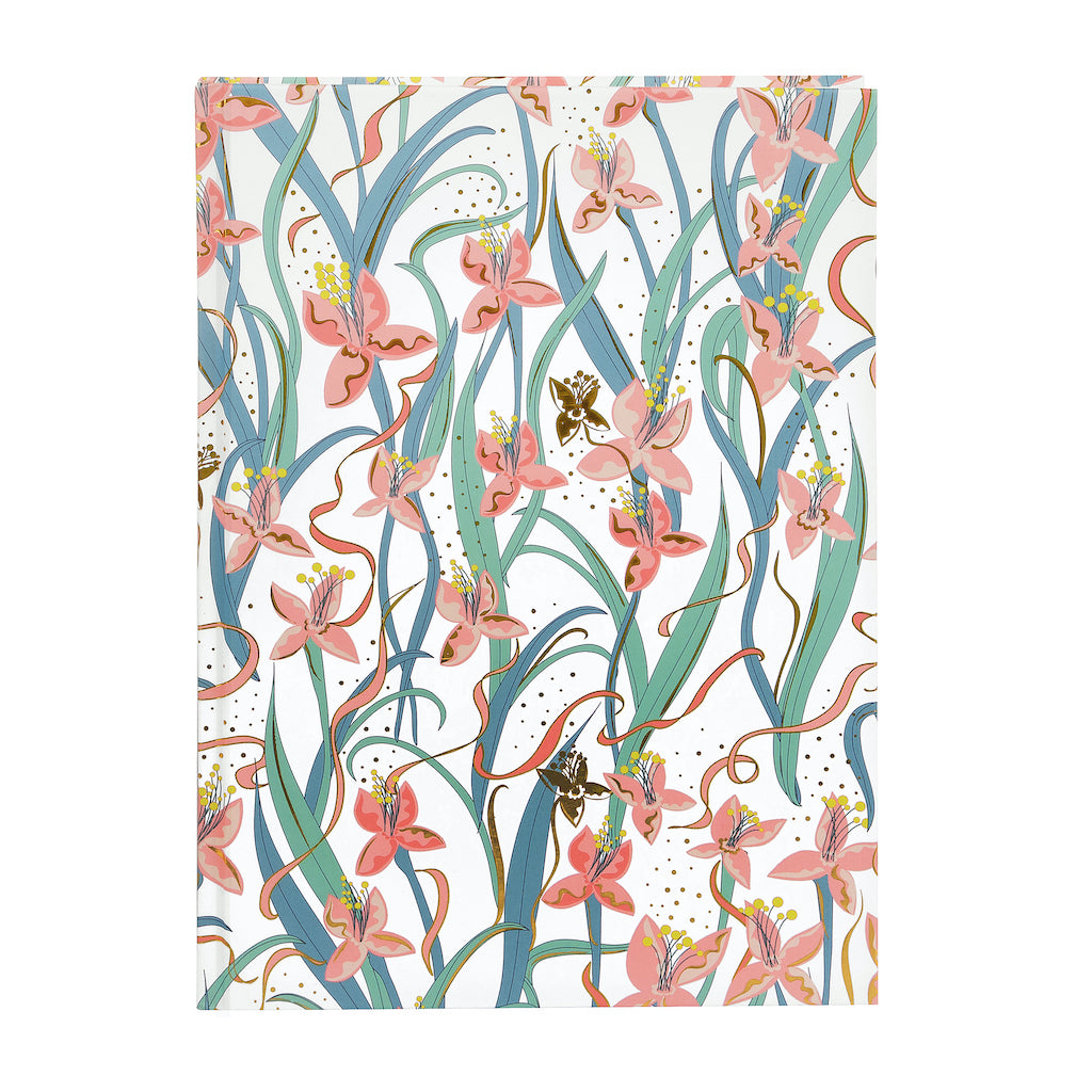Notebook A5 Garden Chic - blanc
