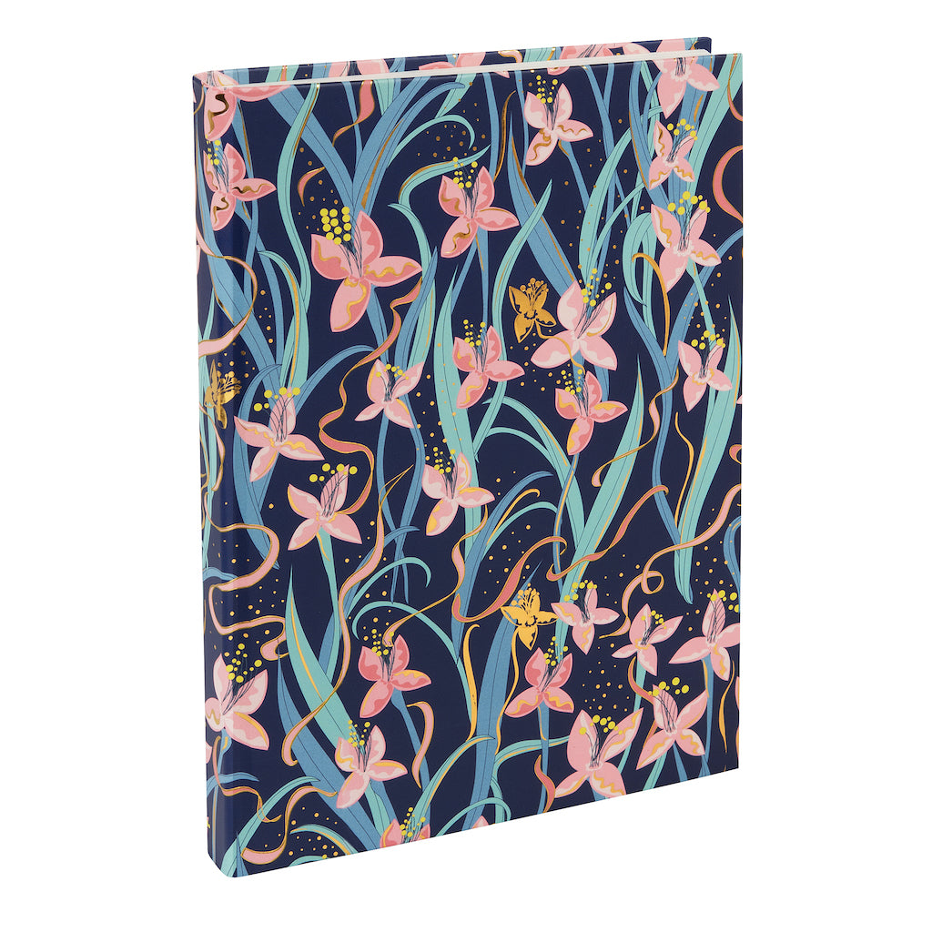 Notebook A5 Garden Chic - Bleu