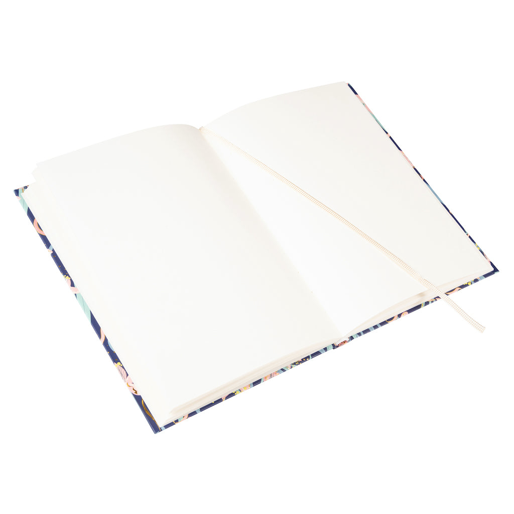 Notebook A5 Garden Chic - Bleu