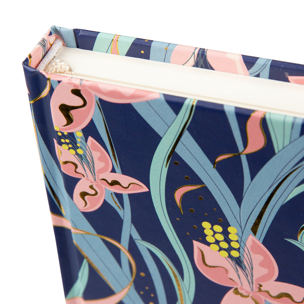Notebook A5 Garden Chic - Bleu