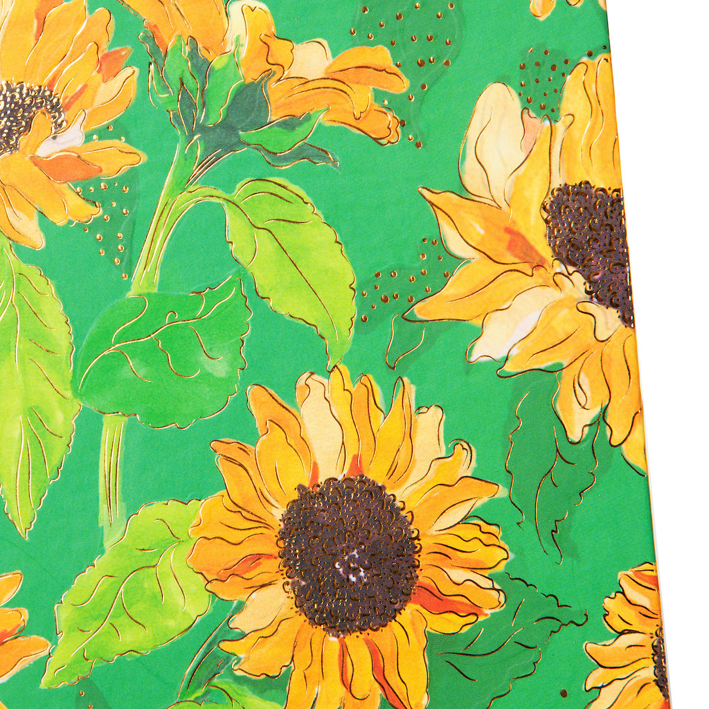 Note à carbook A5 Sunflower - Green