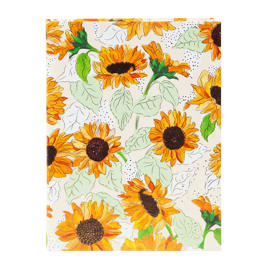 Note de tournesol A5 - blanc