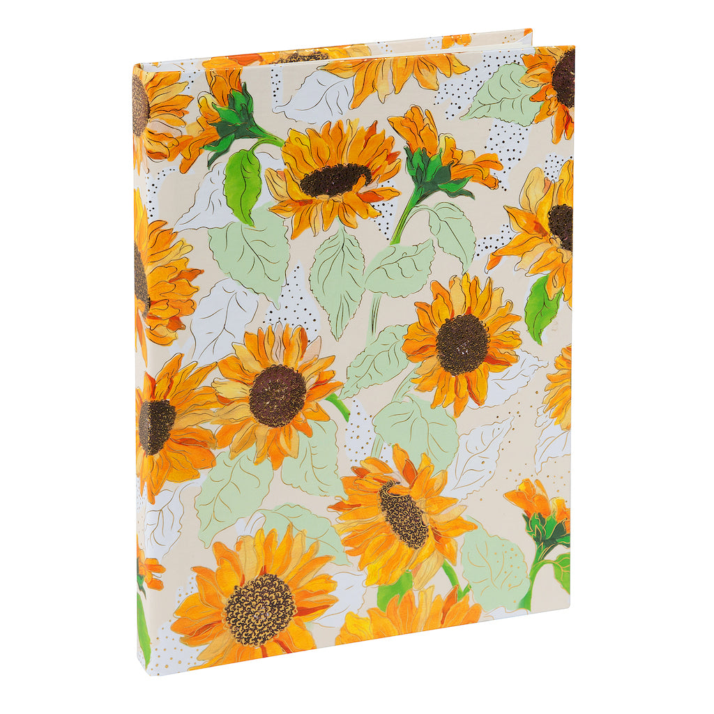 Note de tournesol A5 - blanc