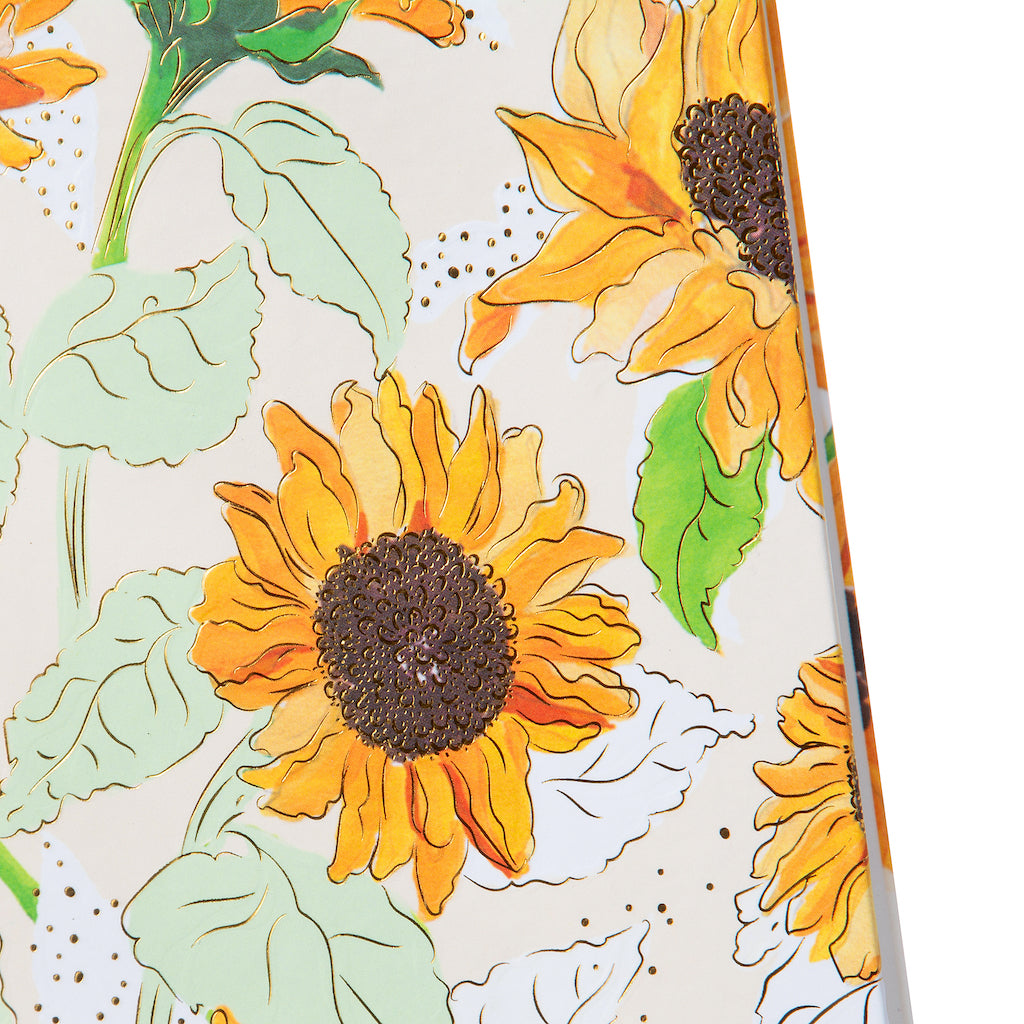 Note de tournesol A5 - blanc