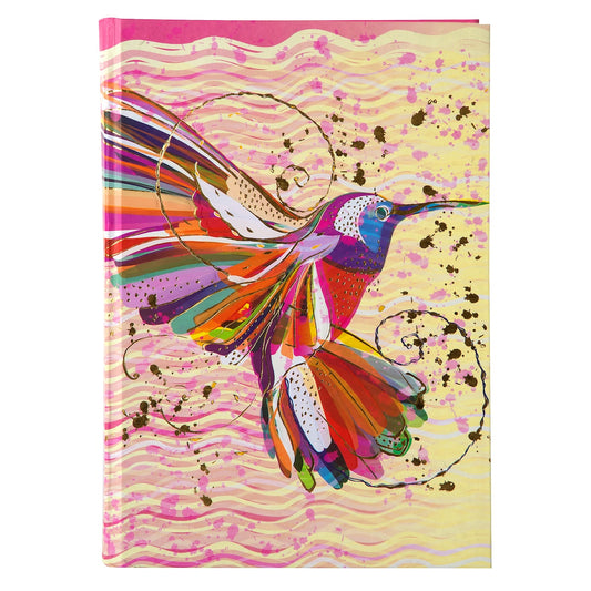 Notebook A5 Flower Hummingbird